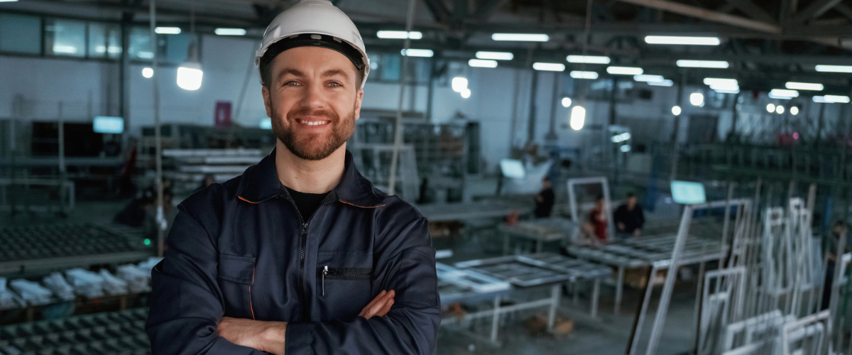 Image Of A Small Business Factory Owner