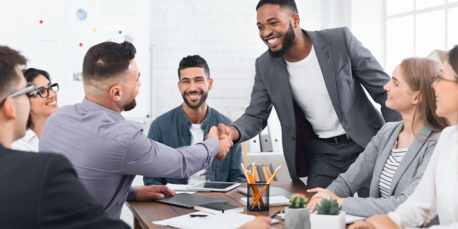 Image Of A Group Of Bankers