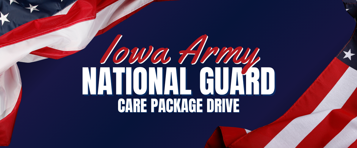 Image Of Iowa Army National Guard Care Package Drive Event