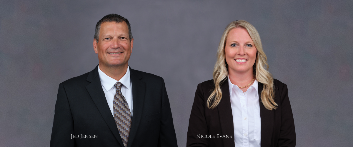 Image of Jed Jensen and Nicole Evans from Northwest Bank in Spirit Lake