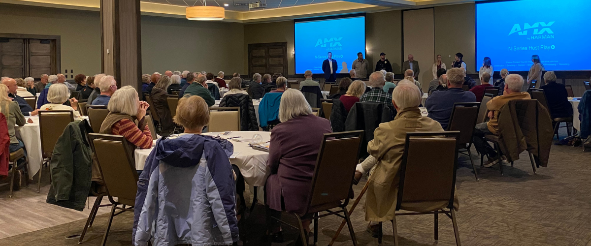 Image Of Crowd Attending Our Lakes Fraud Prevention Seminar