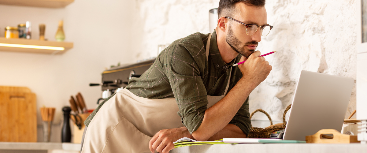 Image Of A Small Business Owner Accurately Forecasting Cash Flow