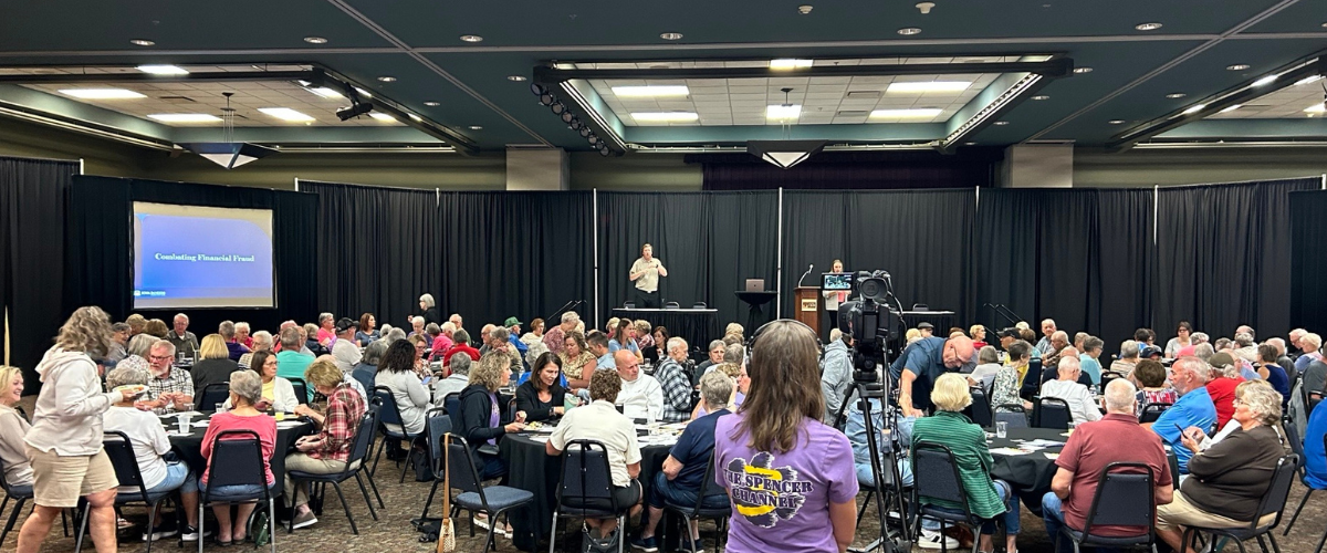 Image Of Spencer Fraud Event Held At The Clay County Fair Regional Events Center In Spencer Iowa On September 30th of 2025