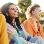Image of a group of girls happy about building a banking relationship with Northwest Bank