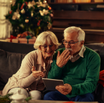 Image Of Couple on their tablet
