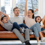 Image of Family Excited Because they Made a Smart Pick