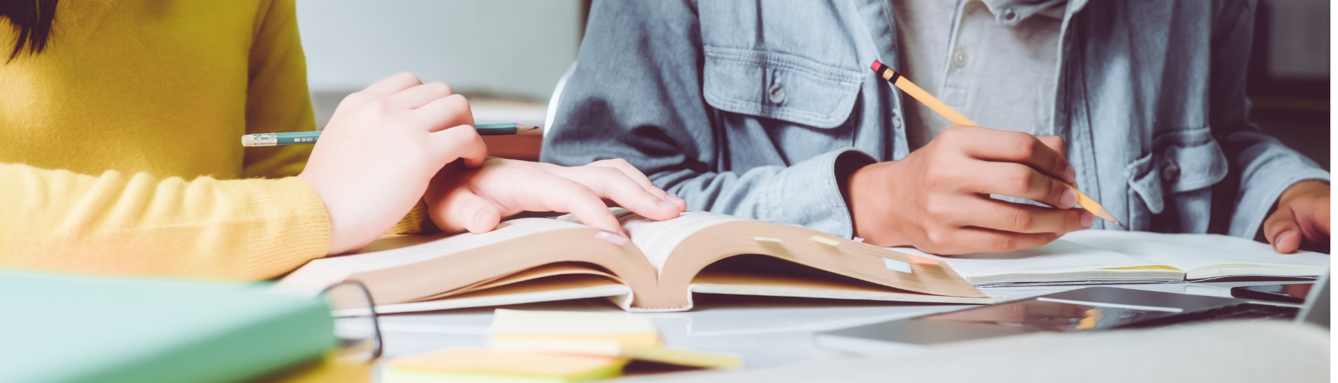 Student Studying Together