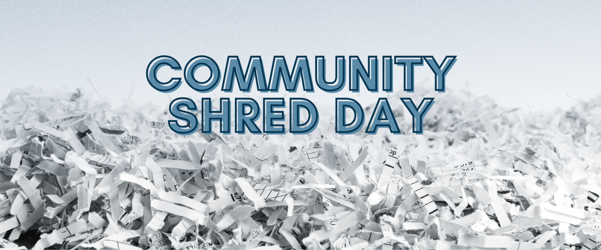 Community Shred Day Event