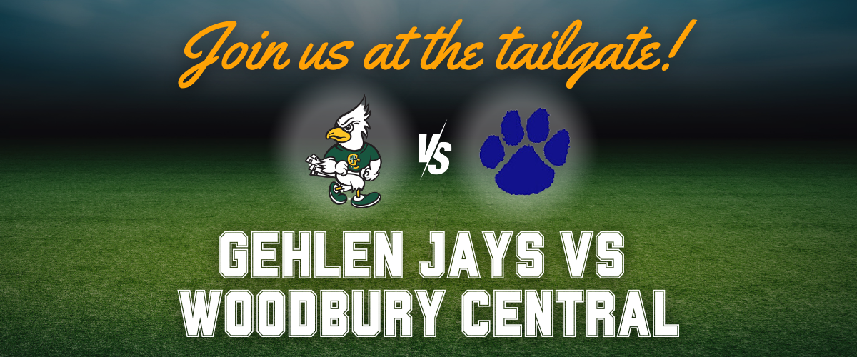 Image of Gehlen Jays vs. Woodbury Central Tailgate Sponsored by Exit Realty and Northwest Bank