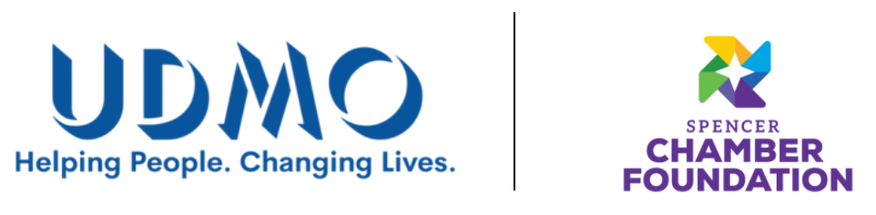 Image of the Upper Des Moines and Spencer Chamber Foundation Logos