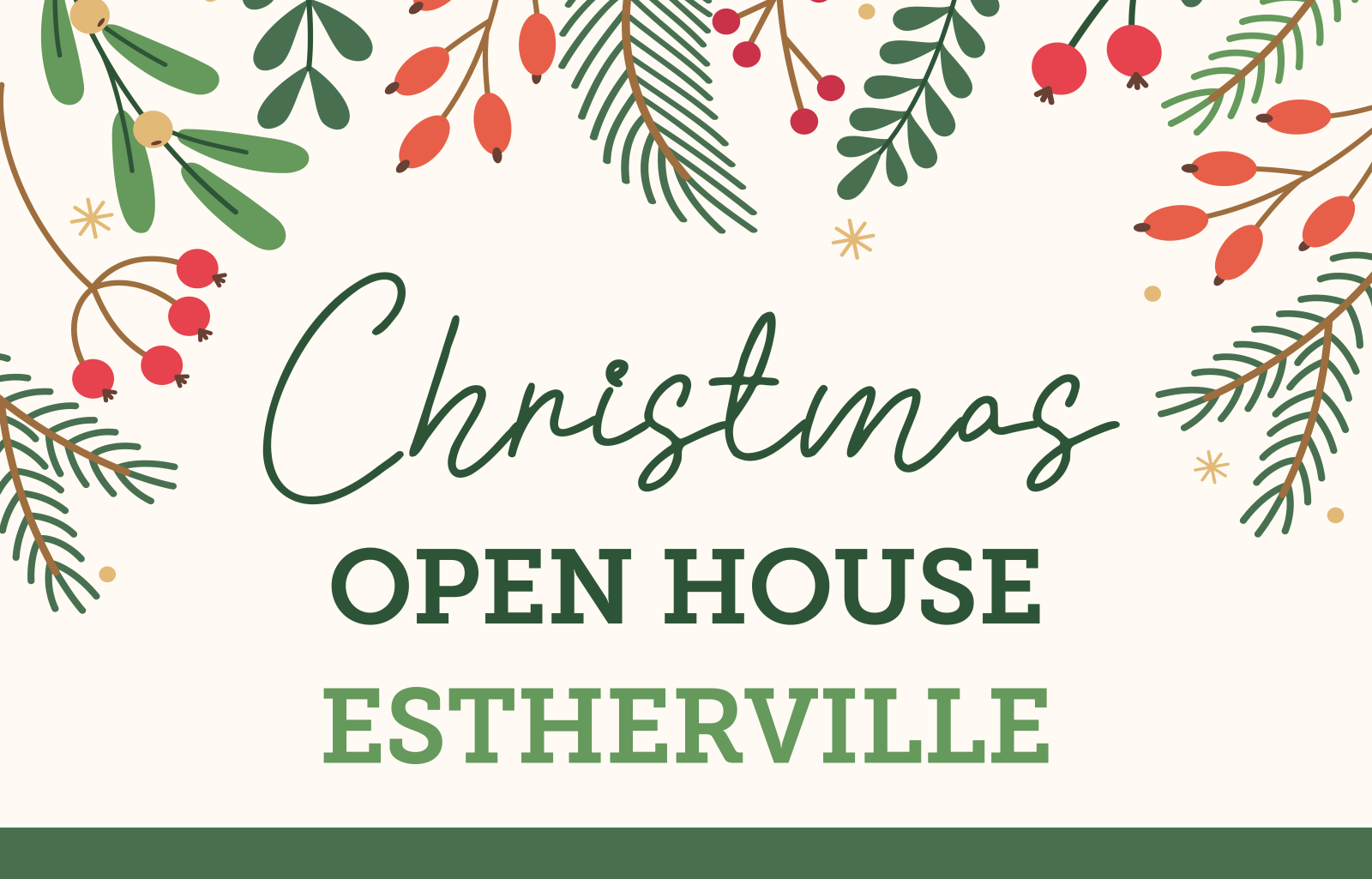 Christmas Open House | Estherville
