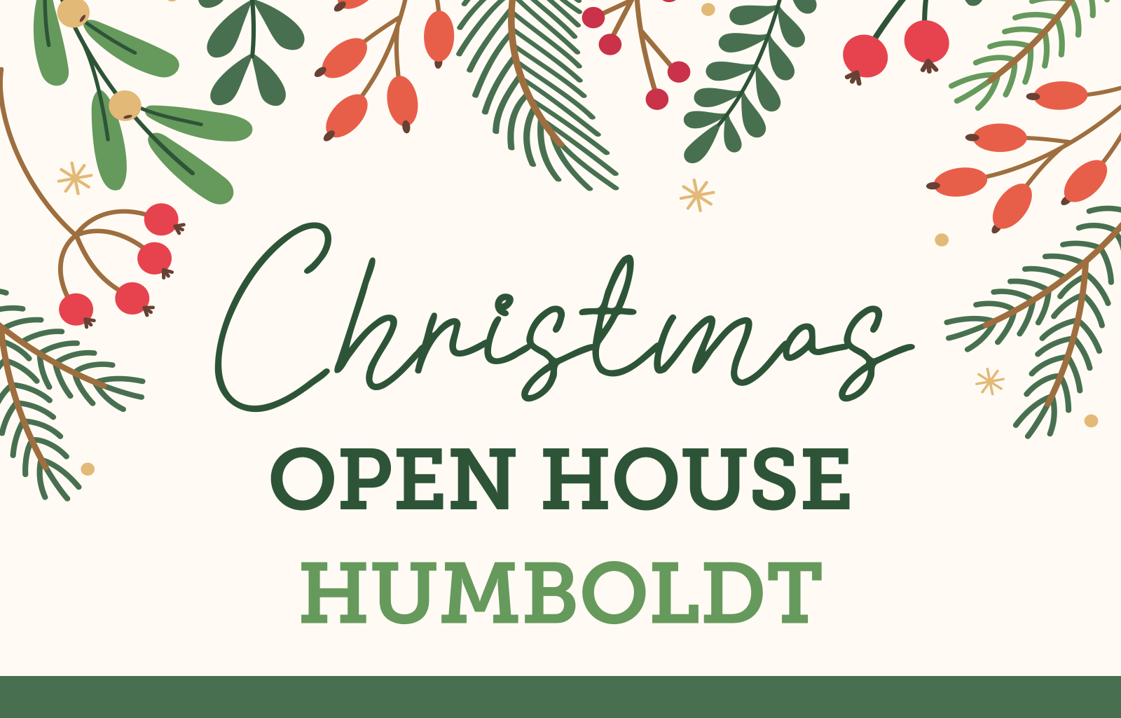 Christmas Open House | Humboldt