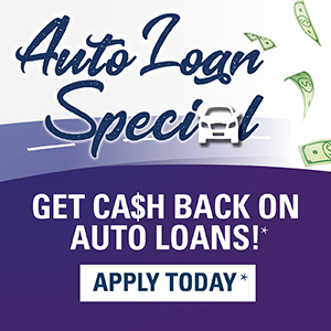 Auto Loan Special.  Get Cash back on auto loans!* Apply Today*