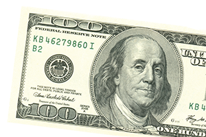image of $100 bill