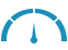 Blue Credit Score Rating Icon