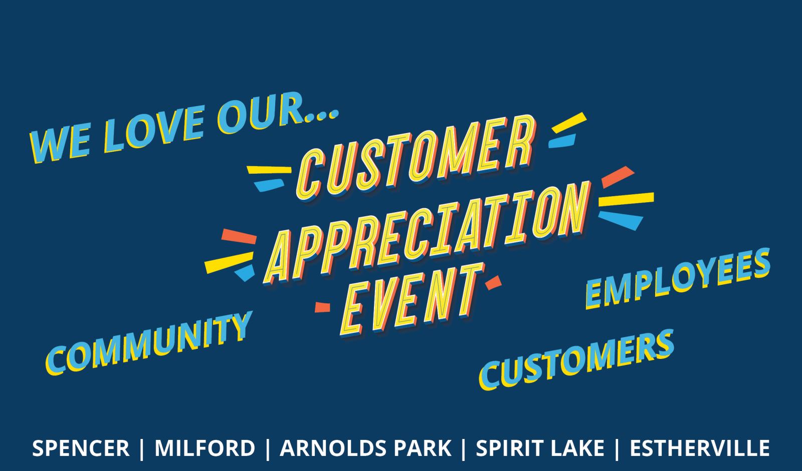 Customer Appreciation Event | Lakes