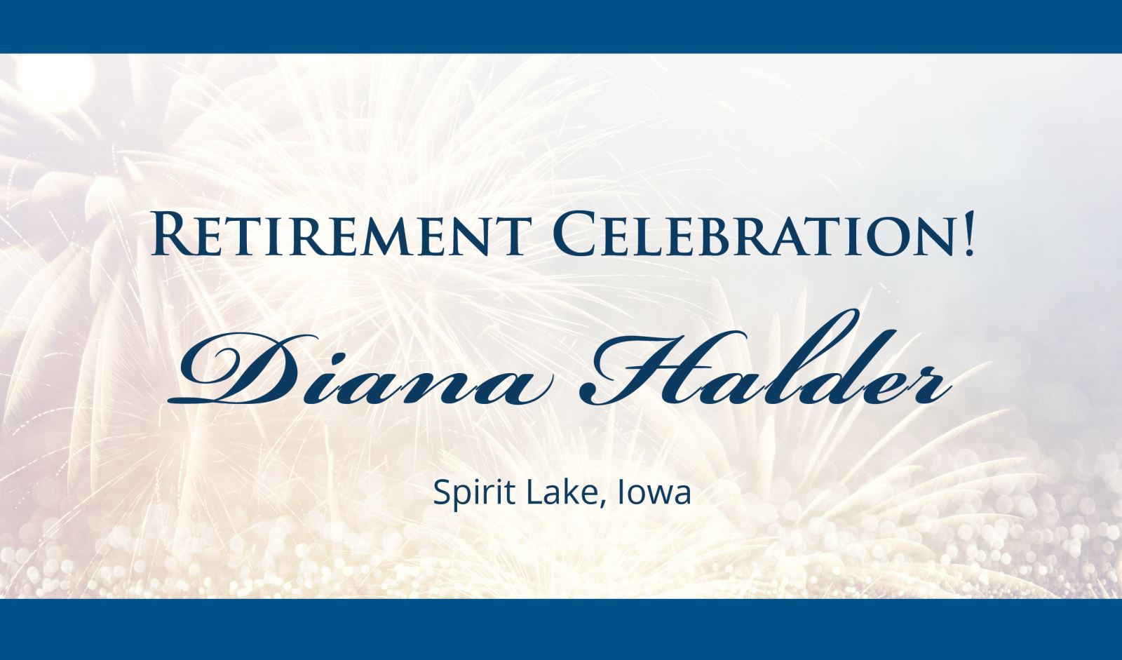 Retirement Celebration | Spirit Lake