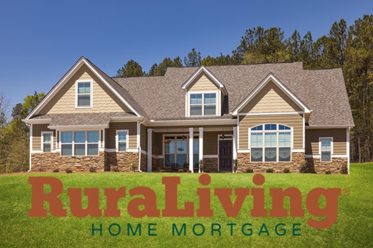 Image of a home with the RuraLiving logo